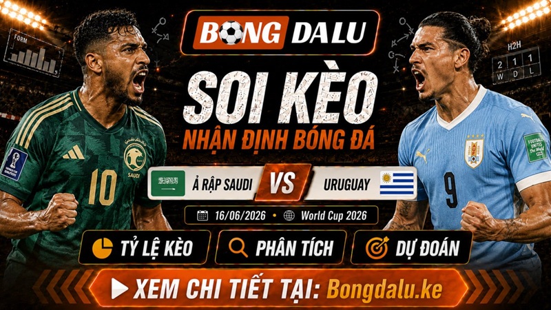Đội hình ra sân của Ả Rập Saudi vs Uruguay