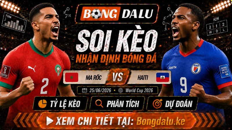 Lực lượng dự kiến của Ma Rốc vs Haiti Lực lượng dự kiến của Ma Rốc vs Haiti