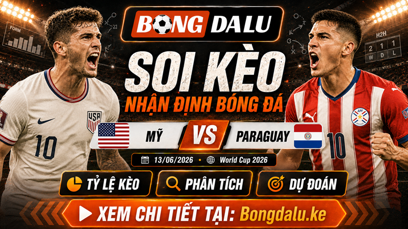 Lực lượng dự kiến trận Mỹ vs Paraguay