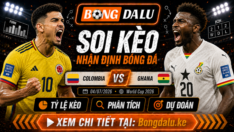 Lực lượng dự kiến của Colombia vs Ghana