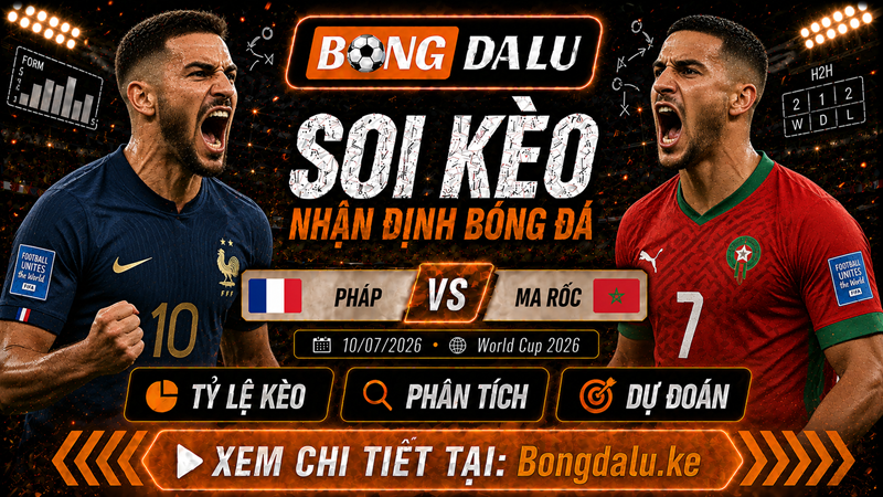 Lực lượng xuất quân dự kiến của Pháp vs Ma Rốc